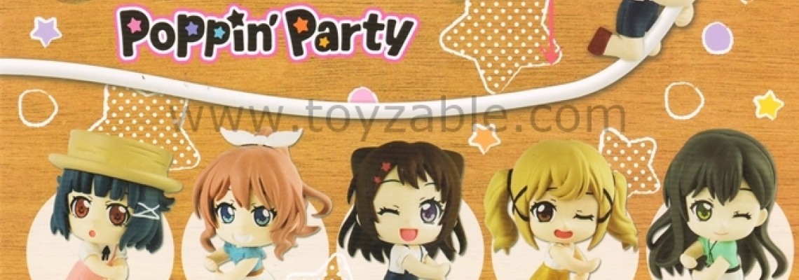 Bushiroad BanG Dream! Girls Band Party! Mugyutto Cable Mascot Poppin'Party