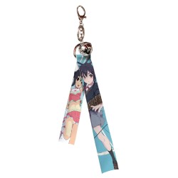 K-ON! Flying Strap with keychain & little bell