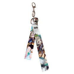 Genshin Impact Flying Strap with keychain & little bell Z