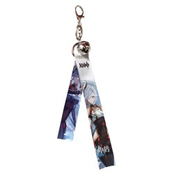 Genshin Impact Flying Strap with keychain & little bell BA