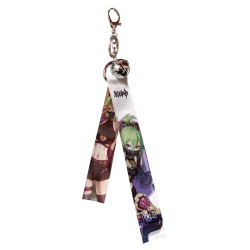 Genshin Impact Flying Strap with keychain & little bell BB