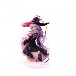 Wandering Witch: The Journey of Elaina Acrylic Keychain with Stand 10cm
