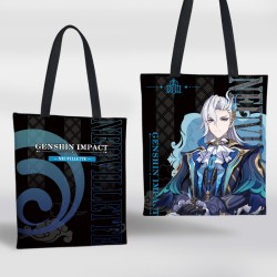 Canvas Sling Shoulder Shopping Bag - Genshin Impact DY