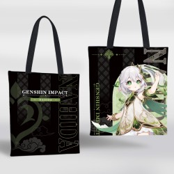 Canvas Sling Shoulder Shopping Bag - Genshin Impact EA