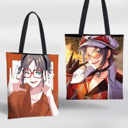 Canvas Sling Shoulder Shopping Bag - Nijisanji L