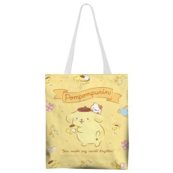 Canvas Sling Shoulder Shopping Bag - Sanrio Character Cinnamoroll/ Melody/ Pompompurin/ Pochacco 