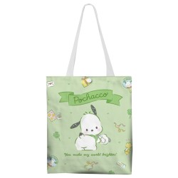 Canvas Sling Shoulder Shopping Bag - Sanrio Character Cinnamoroll/ Melody/ Pompompurin/ Pochacco A