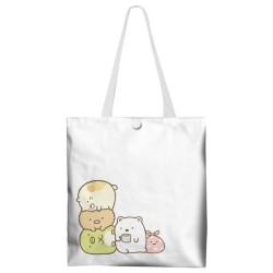 Canvas Sling Shoulder Shopping Bag - Sumikko Gurashi