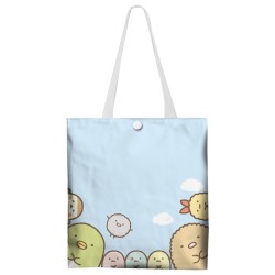 Canvas Sling Shoulder Shopping Bag - Sumikko Gurashi D