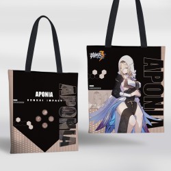 Canvas Sling Shoulder Shopping Bag - Honkai Impact 3rd D