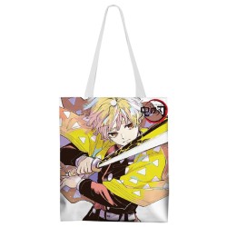 Canvas Sling Shoulder Shopping Bag - Demon Slayer CX