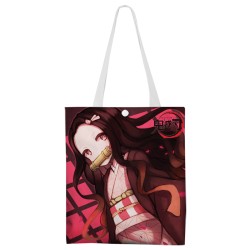 Canvas Sling Shoulder Shopping Bag - Demon Slayer CY