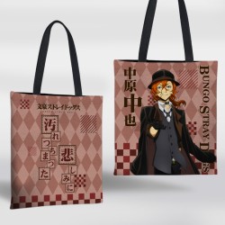 Canvas Sling Shoulder Shopping Bag - Bungo Stray Dogs A