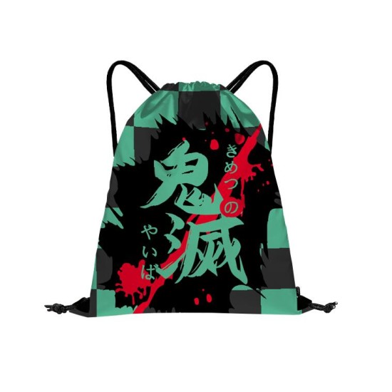 Anime Sack bag Sackpack Drawstring - Demon Slayer C
