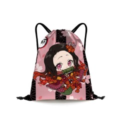 Anime Sack bag Sackpack Drawstring - Demon Slayer R