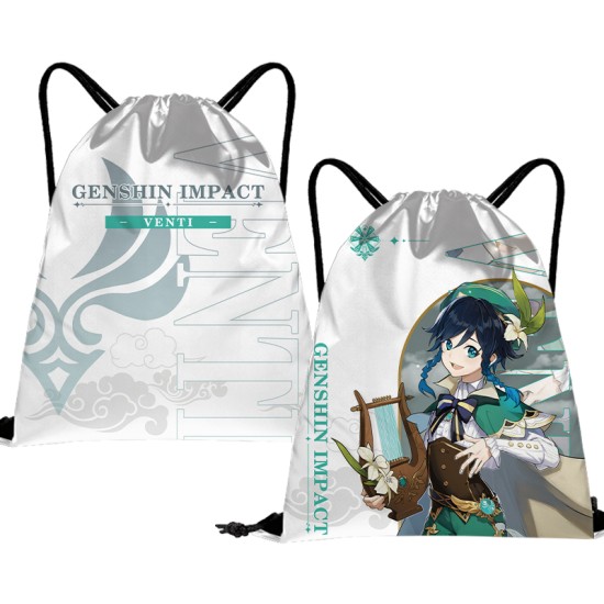 Anime Sack bag Sackpack Drawstring - Genshin Impact AC