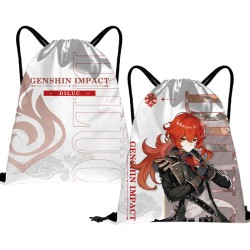 Anime Sack bag Sackpack Drawstring - Genshin Impact AI
