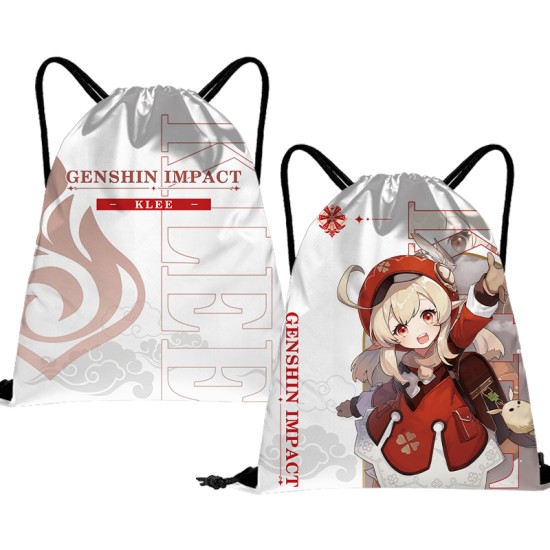 Anime Sack bag Sackpack Drawstring - Genshin Impact AW