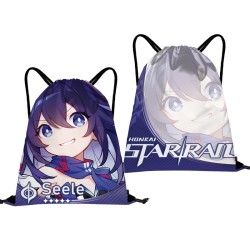 Anime Sack bag Sackpack Drawstring - Honkai: Star Rail F