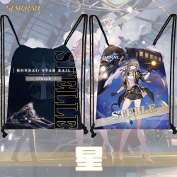 Anime Sack bag Sackpack Drawstring - Honkai: Star Rail K