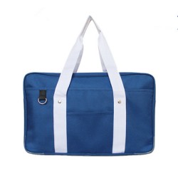 Japanese School Sling Bag - Blue