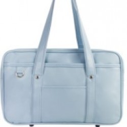 Japanese School Sling Bag - Leather type Light Blue color