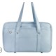 Japanese School Sling Bag - Leather type Light Blue color