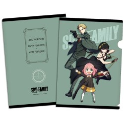 SPY×FAMILY Keychain Clear File A : Green