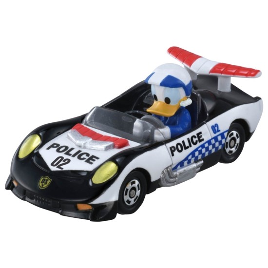 Takara Tomy Tomica DS-02 Drive Saver Disney Megahorn Police Donald Duck