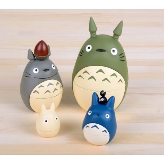 Ensky Studio Ghibli My Neighbour Totoro matryoshka - Totoro Nesting Doll