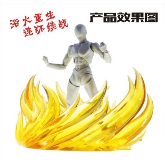 Star Soul Small Flame Effect G-007 Diorama Scene - Yellow