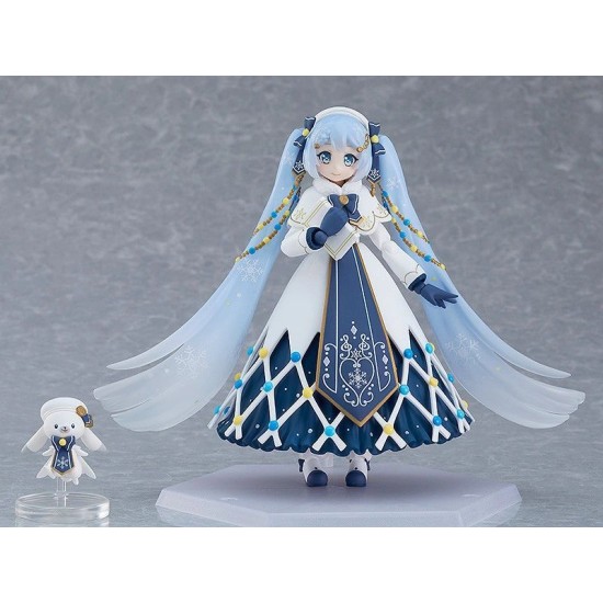 GSC Max Factory Figma EX-064 Character Vocal Series 01: Hatsune Miku - Snow Miku: Glowing Snow Ver.