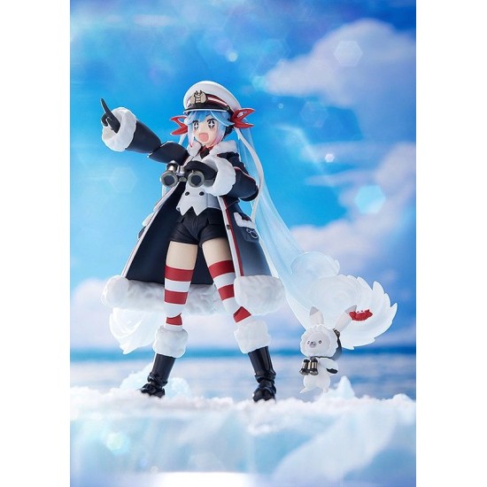GSC Max Factory Figma EX-066 Character Vocal Series 01: Hatsune Miku - Snow Miku: Grand Voyage ver.