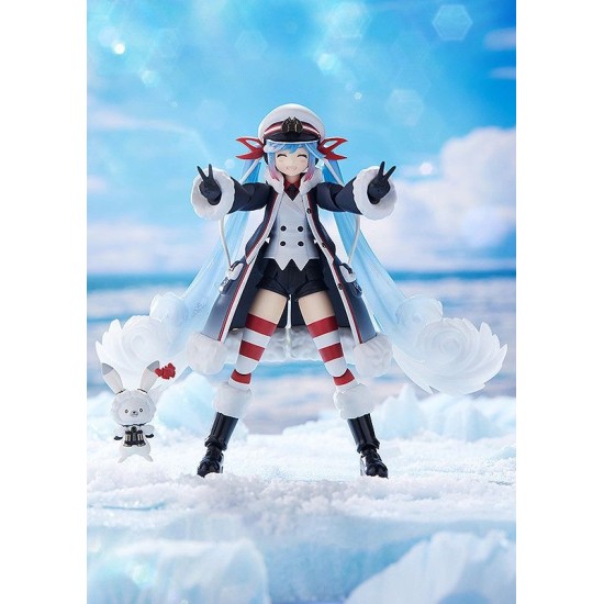 GSC Max Factory Figma EX-066 Character Vocal Series 01: Hatsune Miku - Snow Miku: Grand Voyage ver.