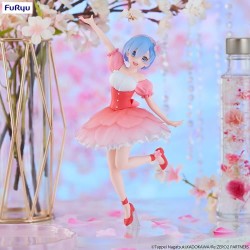 Furyu Corporation Trio-Try-iT Figure Re:Zero -Starting Life in Another World - Rem /Cherry Blossoms