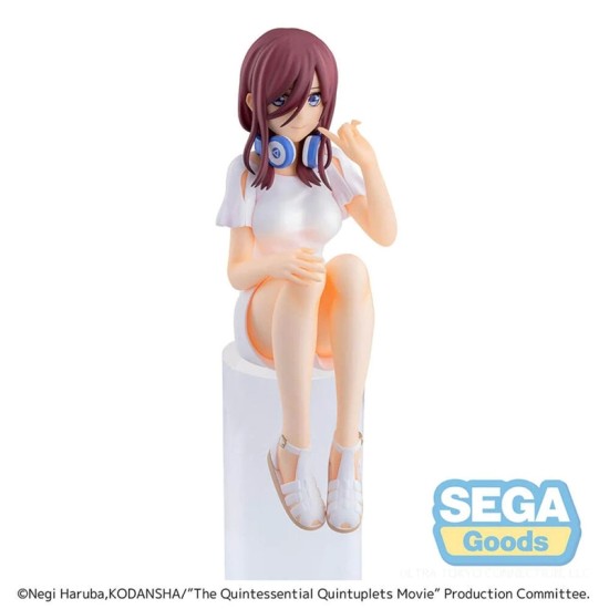 Sega PM Perching Figure The Quintessential Quintuplets Movie - Miku Nakano