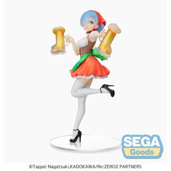 Sega SPM Figure Re:Zero - Starting Life in Another World - Rem Oktoberfest Ver.