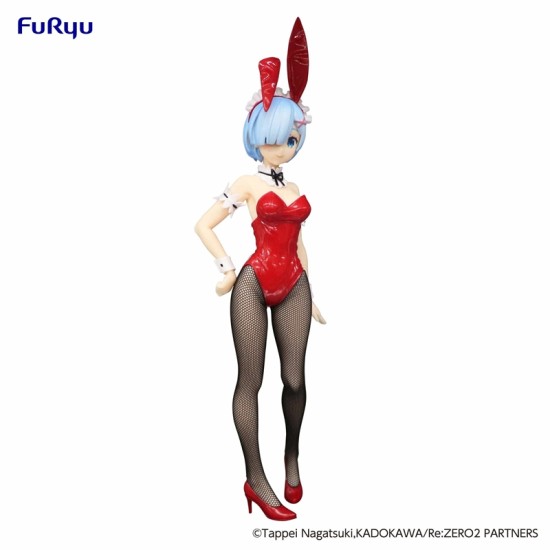 Furyu Corporation BiCute Bunnies Figure Re:Zero -Starting Life in Another World - Rem Red Color Ver.