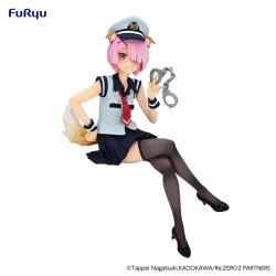 Furyu Corporation Noodle Stopper Figure Re:Zero -Starting Life in Another World - Ram Police Officer Cap with Dog Ears