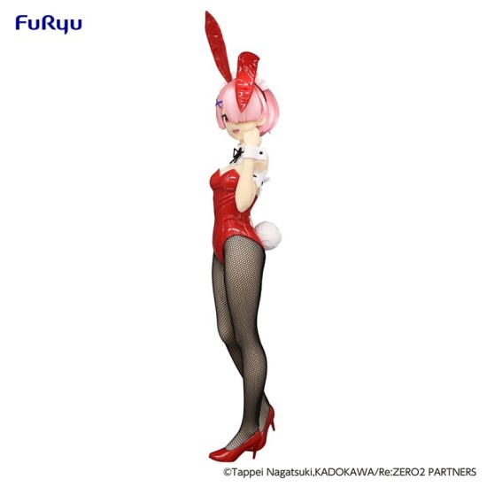 Furyu Corporation BiCute Bunnies Figure Re:Zero -Starting Life in Another World - Ram Red Color Ver.
