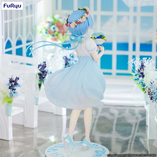 Furyu Corporation Trio-Try-iT Figure Re:Zero -Starting Life in Another World - Rem Bridesmaid