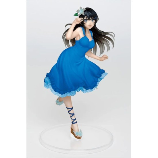 Taito Coreful Figure Rascal Does Not Dream of Bunny Girl Senpai - Mai Sakurajima (Summer Dress Ver.) Renewal Edition