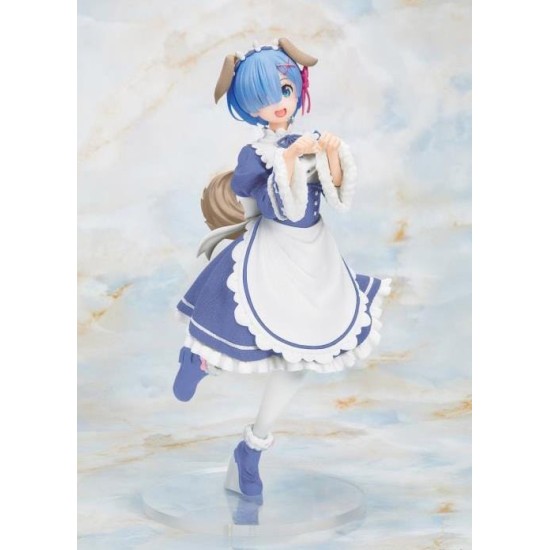 Taito Coreful Figure Re:Zero Starting Life in Another World - Rem (Memory Snow Puppy Ver.) Renewal Edition