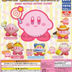 [Sell In Set] Takara Tomy Kirby Manmaru Mascot KIRBY MUTEKI! SUTEKI! CLOSET