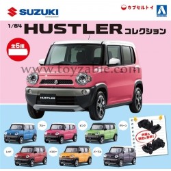 [Sell In Set/ Single] Aoshima 1/64 SUZUKI Hustler Collection