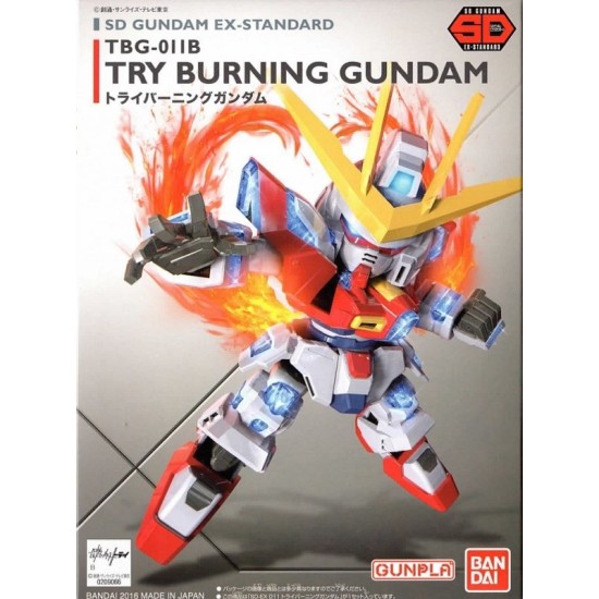 Super Deformed Ex-Standard 011 Try Burning Gundam