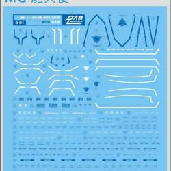 DL MG 1/100 Exia Water Decal