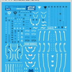 DL RG 1/144 OO Qant Water Decal