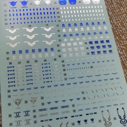 DL MG 1/100 Avalance Exia & Exia Common Use Color Coat Water Decal
