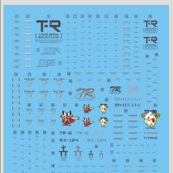 DL MG 1/100 TR series Water Decal